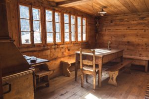 Essbereich in der Stube